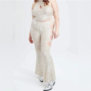 Easy Tiger Showgirl Sequin Two-Piece Set – NWT – Sold Out – Size M